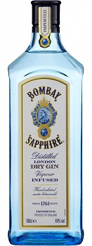 BOMBAY SAPPHIRE 47% 1l (hola lahev)